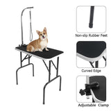 32"Pet Dog Grooming Table With Adjustable Arm