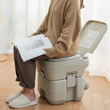 Adults Portable Commode Camping Toilet