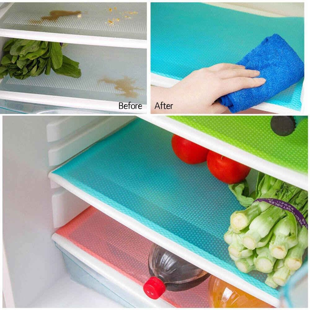 Anti-antibacterial refrigerator mats (4pcs)