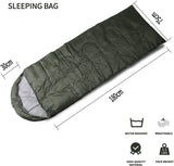 Camping Sleeping Bag - best sleeping bags for camping and hiking | outdoor sleeping bag