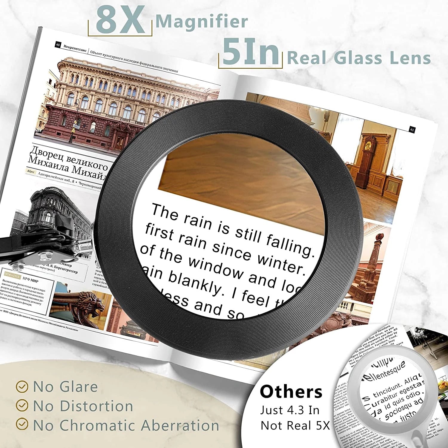 Magnifyinglamp™ - 5X – 8X Magnifying Desk Lamp With Light