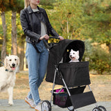 Petstroller™ - Dog Pet Stroller For Dogs & Cats, Best Puppy Carriage