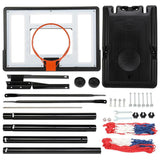 Portable Height Adjustable Basketball Hoop Goal System for Youth Kids Teenagers
