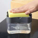Sponge Holder with Soap Dispenser