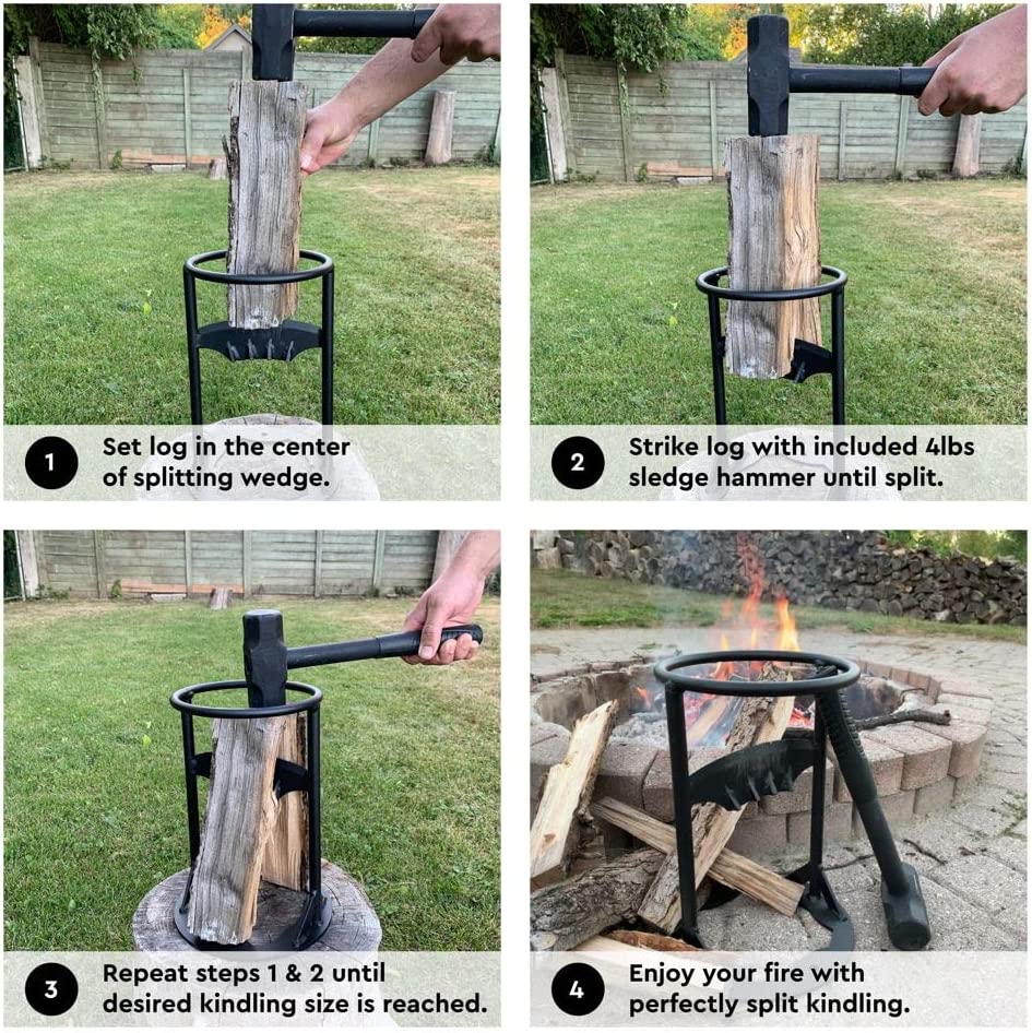 Woodsplitter™ - Firewood Kindling Splitter